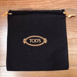 Tod's Brown Dust Bag 7.5 x 7.5 Wallet Jewelry
